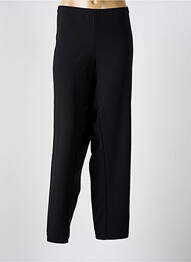 Pantalon drept talie elastică negru FRANCE RIVOIRE femme