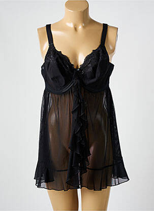 Top/Caraco negru ELOMI femeie