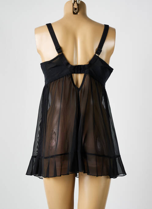 Top/Caraco negru ELOMI femeie