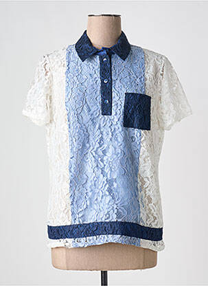 Top albastru MERI & ESCA femeie