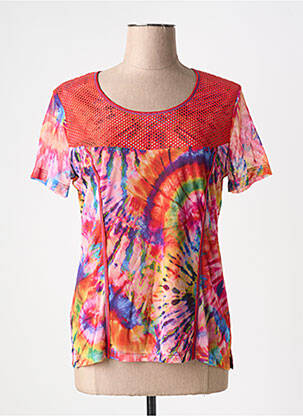 Top roșu GUY DUBOUIS femeie