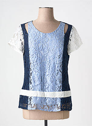 Top albastru MERI & ESCA femeie