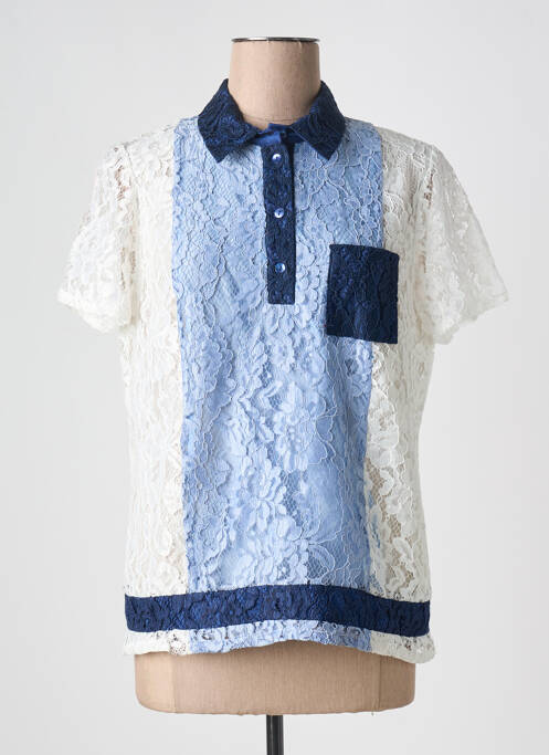 Top albastru MERI & ESCA femeie