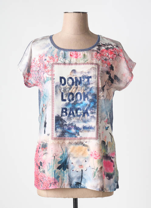 Top albastru MERI & ESCA femeie