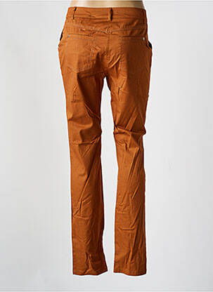 Pantalon slim buzunare maro GREGORY PAT femeie