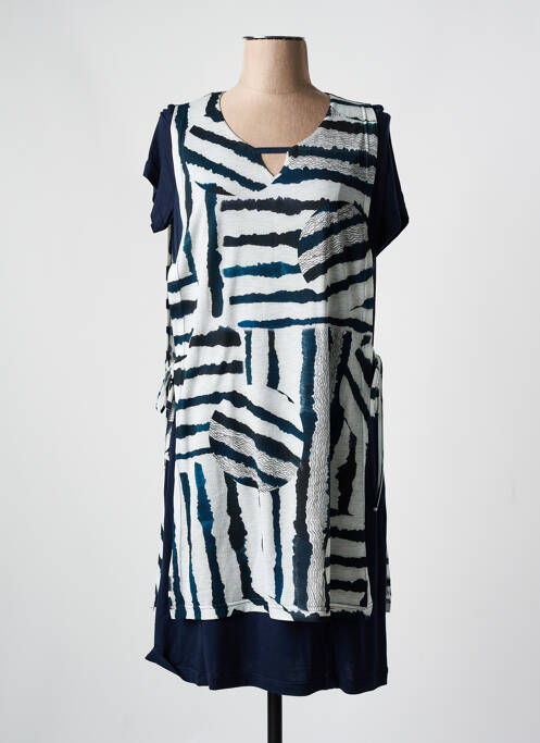 Rochie midi albastru GUY DUBOUIS femeie