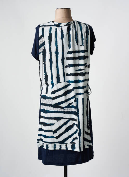 Rochie midi albastru GUY DUBOUIS femeie