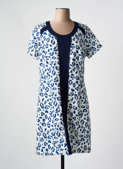 Rochie midi albastru FRANCE RIVOIRE femeie