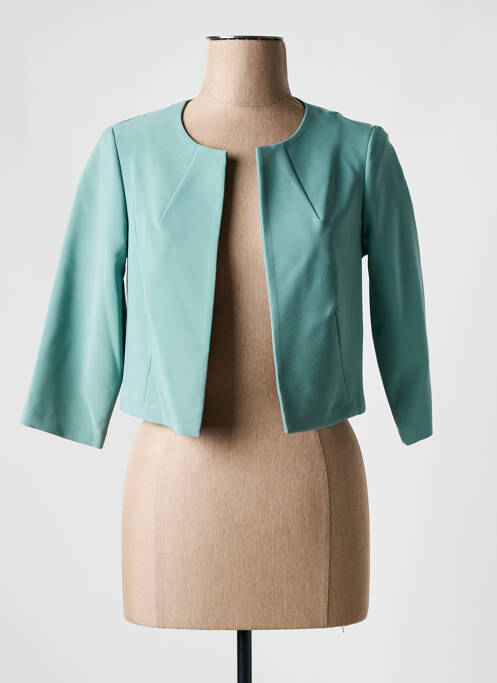 Bolero verde COULEURS DU TEMPS femeie