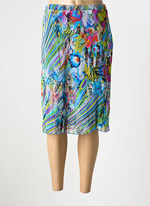 Fustă midi albastru GUY DUBOUIS femeie