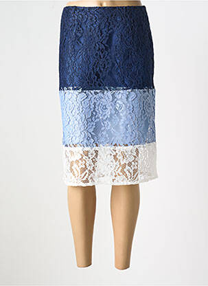 Fustă midi albastru MERI & ESCA femeie