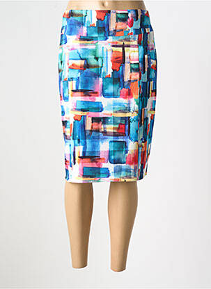 Fustă midi albastru GUY DUBOUIS femeie