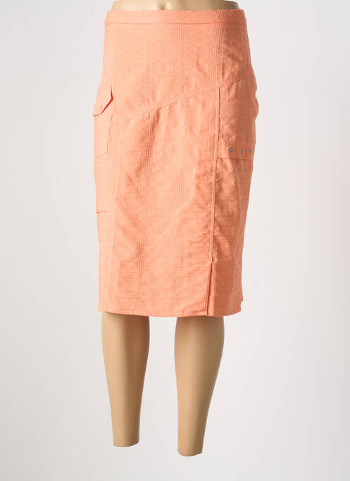 Fustă midi portocaliu GUY DUBOUIS femeie