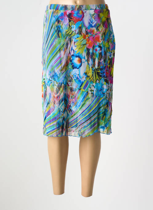 Fustă midi albastru GUY DUBOUIS femeie