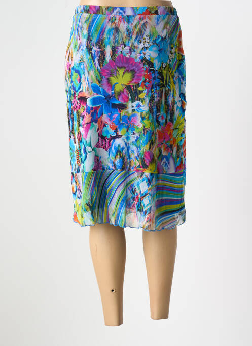 Fustă midi albastru GUY DUBOUIS femeie