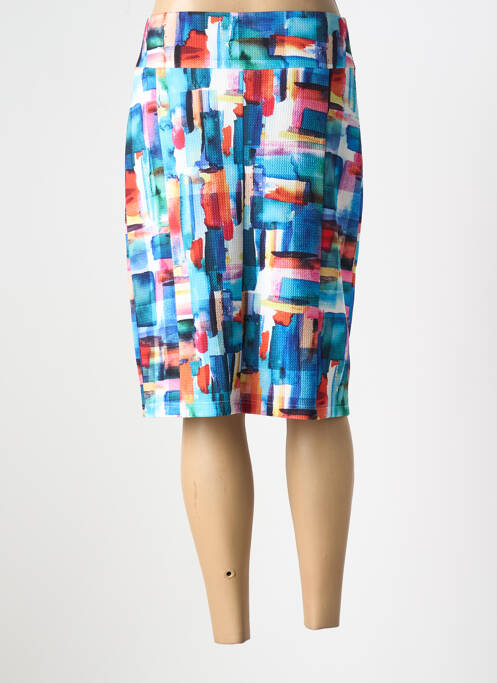 Fustă midi albastru GUY DUBOUIS femeie