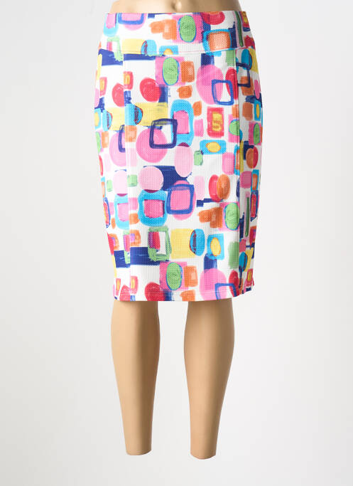 Fustă midi roz GUY DUBOUIS femeie