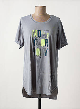 Tricou gri ALTO GIRO femeie