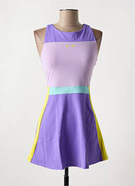 Tunică fără mâneci croială cambrată violet ALTO GIRO femme
