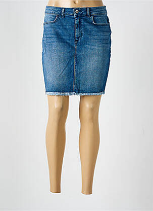 Fustă scurtă albastru ICHI femeie