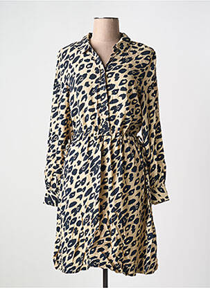 Rochie midi bej ICHI femeie