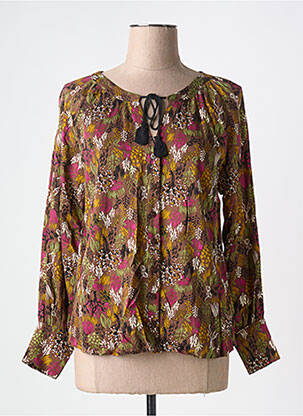 Cămașă maro LOLA ESPELETA femeie