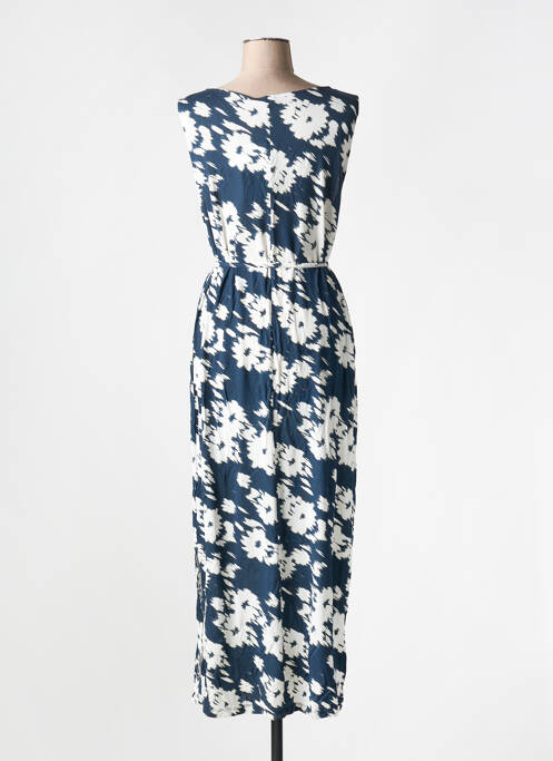 Rochie lungă albastru ICHI femeie