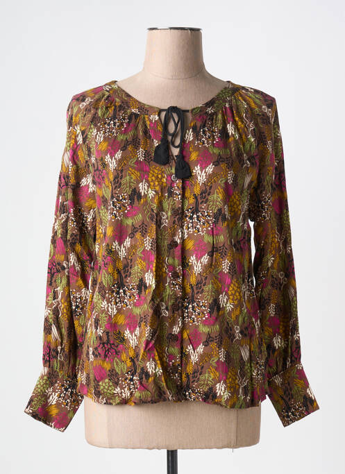 Cămașă maro LOLA ESPELETA femeie