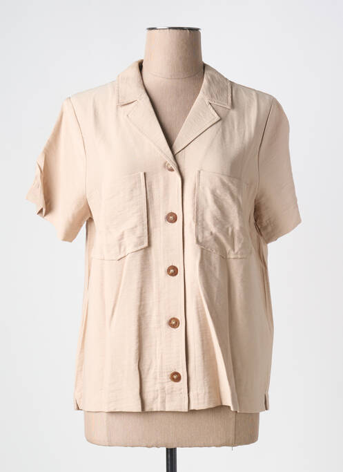 Cămașă bej ICHI femeie