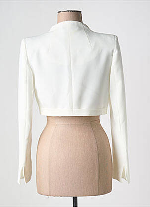 Bolero mâneci lungi alb EDAS femeie