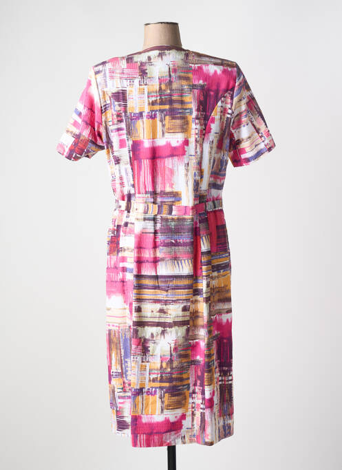 Rochie midi roz GUY DUBOUIS femeie