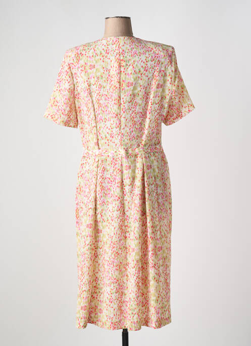 Rochie midi roz FRANCE RIVOIRE femeie