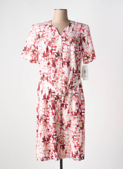 Rochie midi roșu FRANCE RIVOIRE femeie