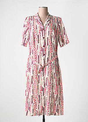 Rochie midi roșu GUY DUBOUIS femeie