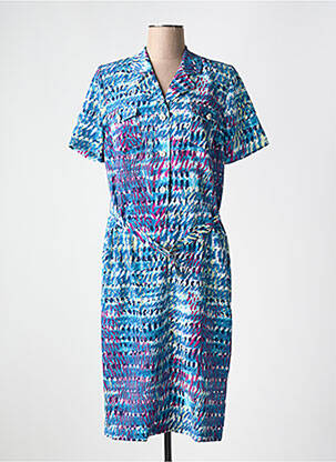 Rochie midi albastru GUY DUBOUIS femeie