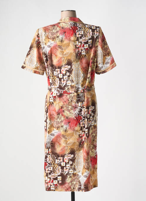 Rochie midi maro GUY DUBOUIS femeie