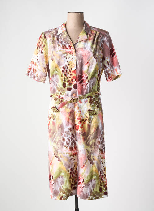 Rochie midi roz GUY DUBOUIS femeie