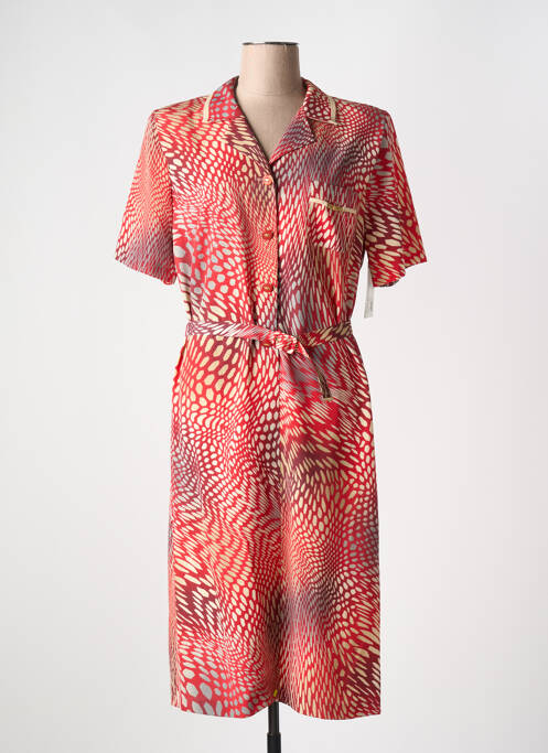 Rochie midi roșu GUY DUBOUIS femeie