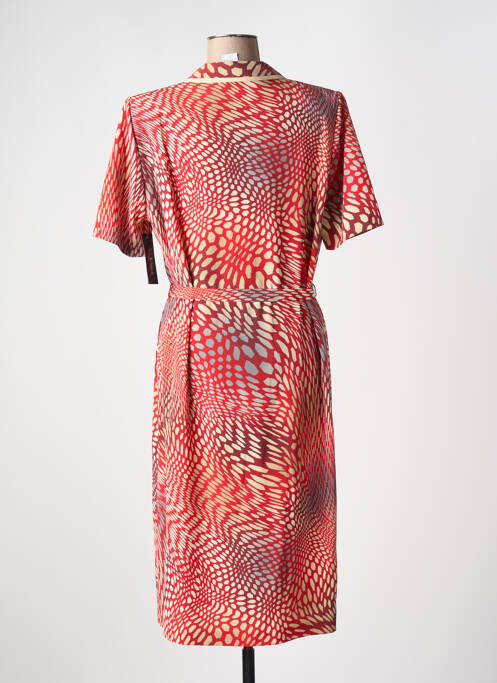 Rochie midi roșu GUY DUBOUIS femeie