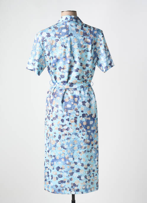 Rochie midi albastru GUY DUBOUIS femeie