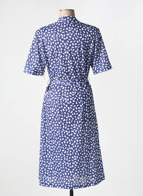 Rochie midi albastru GUY DUBOUIS femeie