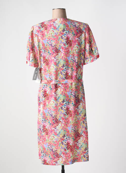 Rochie midi roz GUY DUBOUIS femeie