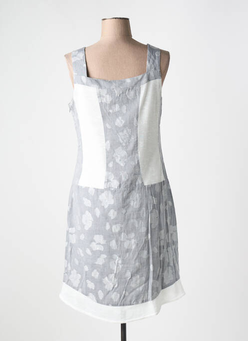 Rochie midi gri MERI & ESCA femeie