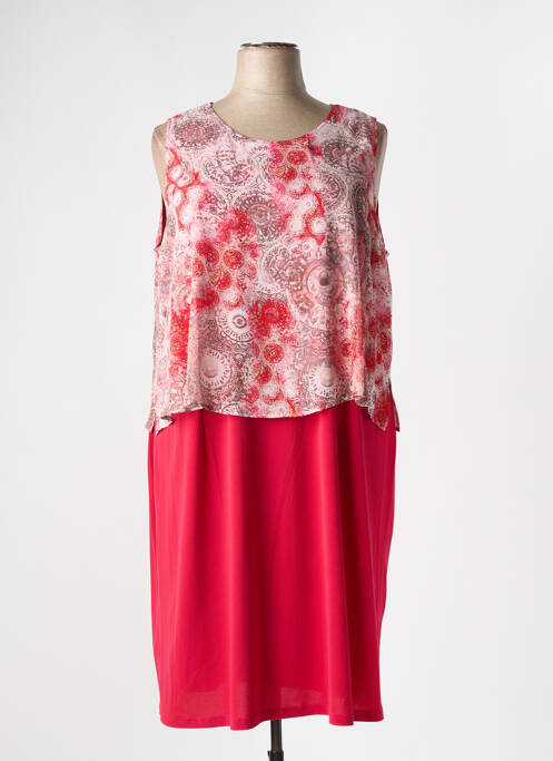 Rochie midi roșu IMPULSION femeie