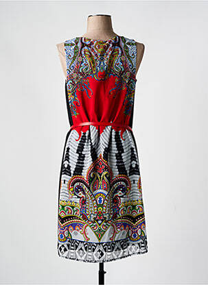 Rochie midi croială fluidă fără mâneci negru MERI & ESCA femeie