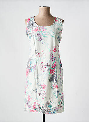 Rochie midi alb FRANCE RIVOIRE femeie