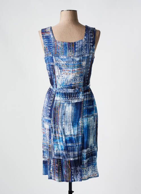 Rochie midi albastru GUY DUBOUIS femeie