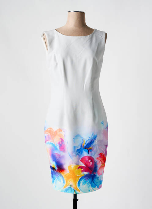 Rochie midi gri GUY DUBOUIS femeie