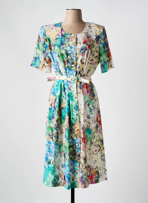 Rochie midi bej GUY DUBOUIS femeie