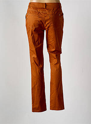 Pantalon slim buzunare maro GREGORY PAT femeie